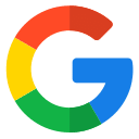 Google-Logo mit bunten Buchstaben.